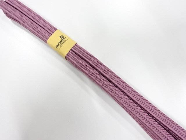 未使用品　正絹　手組帯締め